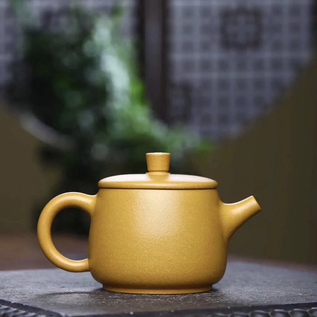 180ml Hand-carved Yixing Purple Clay Teapot Section Mud Stone Scoop Tea Infuser Custom Zisha Tea Set Chinese Tea Accessories