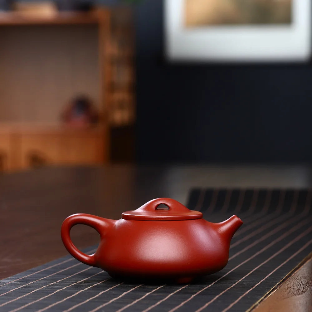 180ml Yixing Zisha Pot Tea Set Dahongpao purple clay Kung Fu Tea Set Single Pot Teapot Gift