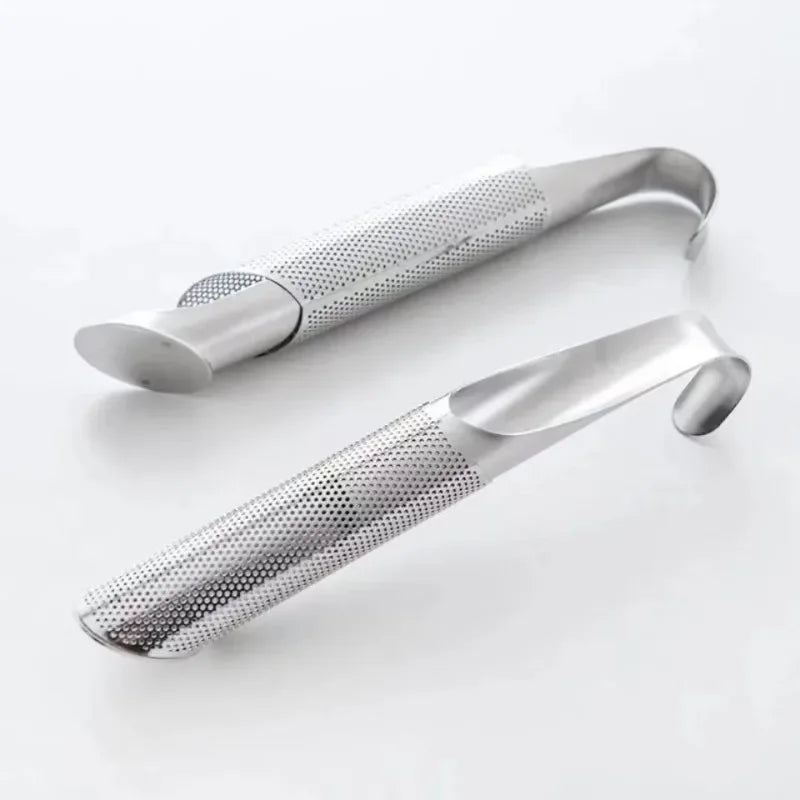 1PC Reusable Stainless Steel Tea Strainer Mesh Infuser Basket Loose Tea Leaf Infusers Herb Filter for Mug Teapot Teaware