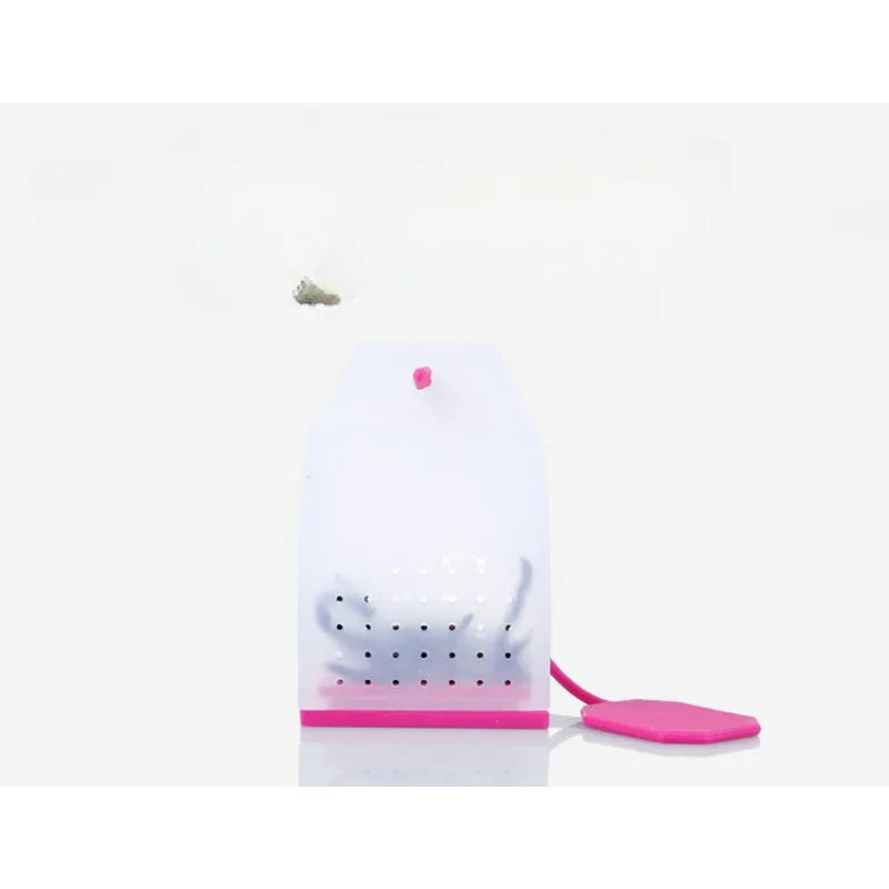 1Pc Creative Teapot-Shape Tea Infuser Strainer Tea Strainer Silicone Tea Bag Leaf Filter Diffuser Teaware Kitchen Accessories