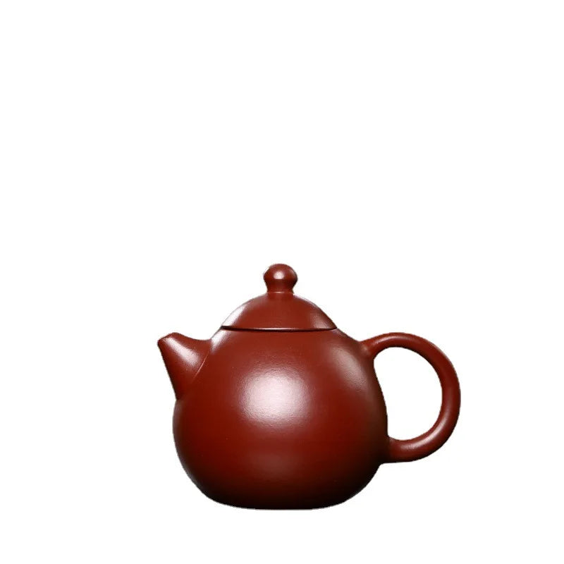 200cc Chinese Yixing Purple Clay Teapot Teaware Household Tea Ceremony Gifts Portable Authentic Handmade Tea Pots
