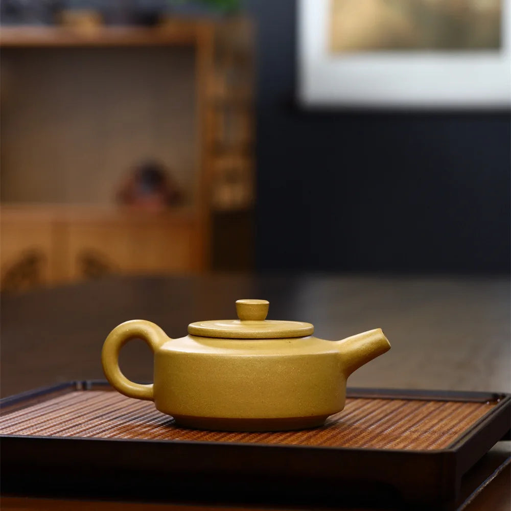 200ml Chinese Handmade Yixing Purple Clay Teapot Small Capacity Tea Pot Kettle Puer Tea Set Kung Fu Zisha Teaware