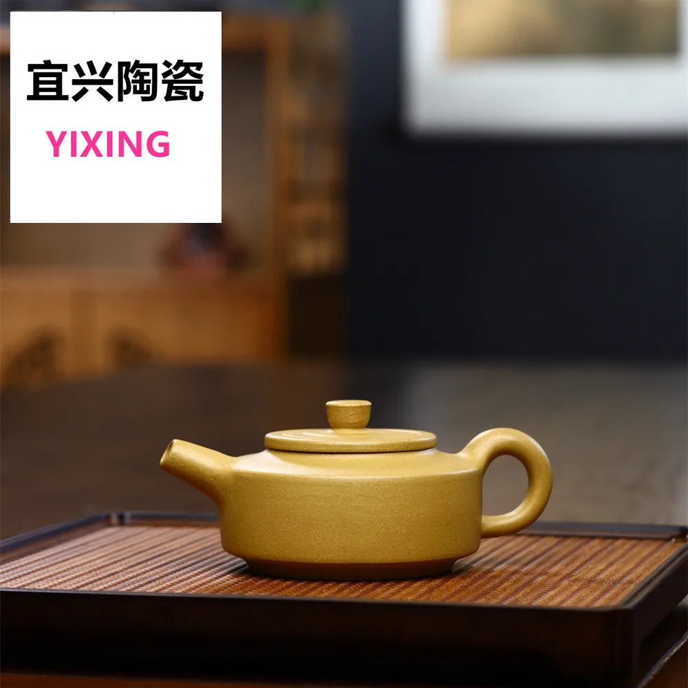 200ml Chinese Handmade Yixing Purple Clay Teapot Small Capacity Tea Pot Kettle Puer Tea Set Kung Fu Zisha Teaware
