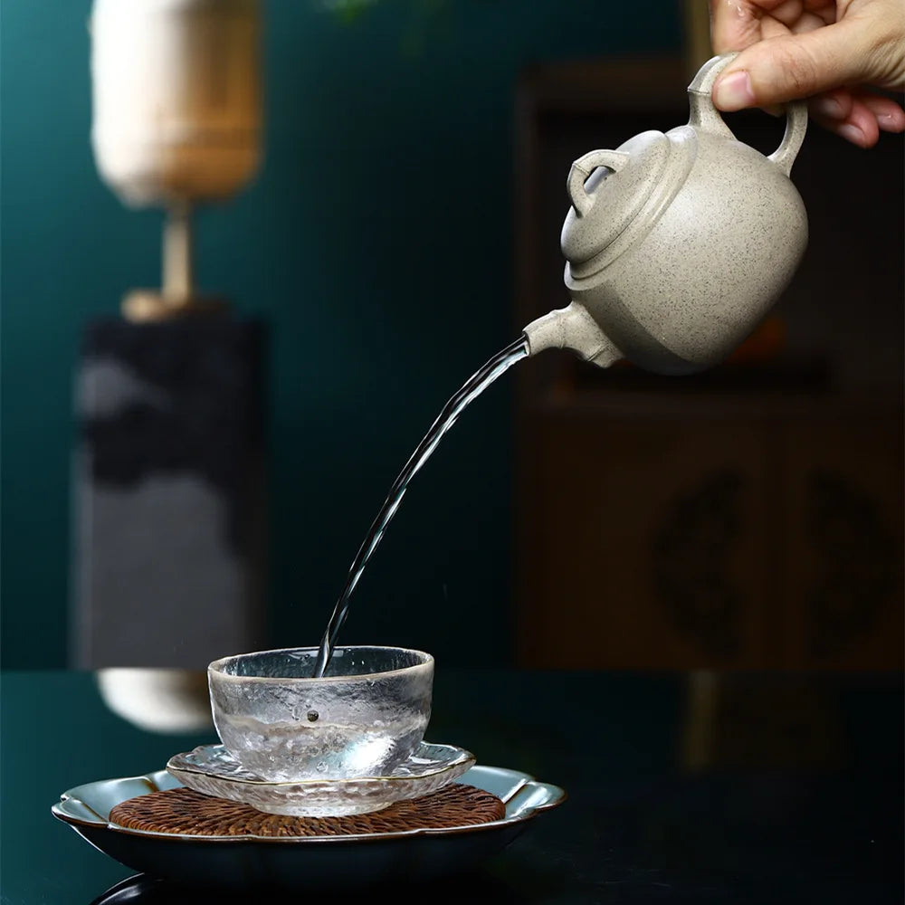 200ml Chinese Yixing Purple Clay Teapot Tea Pot Customized Filter Tea Infuser Zisha Beauty Tea Set