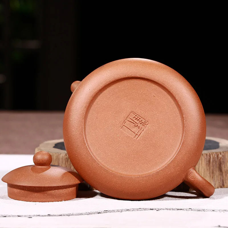 210ml China Yixing ZishaTeapot Kung Fu Handmade Teapot Dahongpao Tea Stone Scoop  Purple Mud Teaware Free S