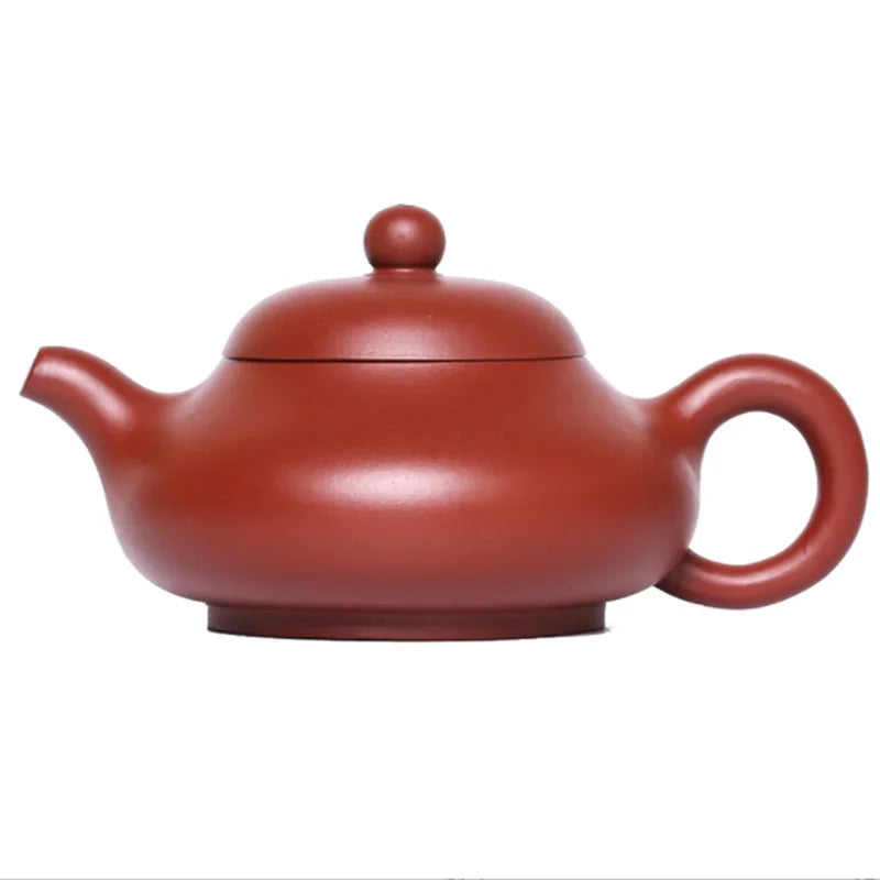 220ML Yixing Purple Clay Teapot Real Handmade Zisha Kettle Puer Tea Set Kung Fu Zisha Teaware