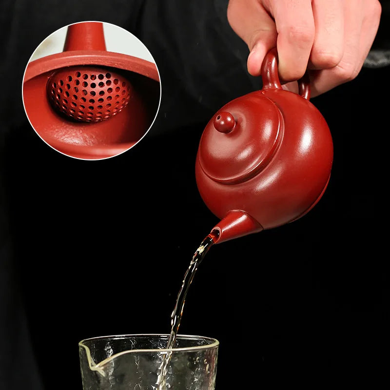 220cc Master Handmade Favorites Kettle Clay Teapot Health Pot For Kung Fu Tea Chinese  Tea Ceremony Sets Chaozhou Teapot