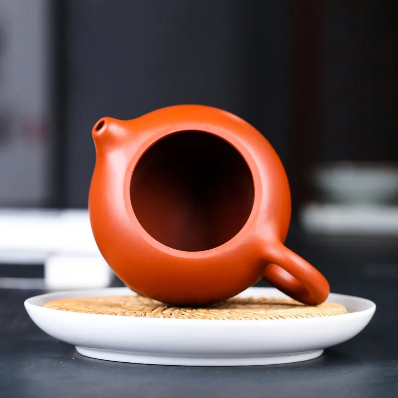 220ml Chinese Yixing Handmade Tea Pot Purple Clay Teapot Beauty Kettle Home Dahongpao Customized Teaware Tea Ceremony Tea Set