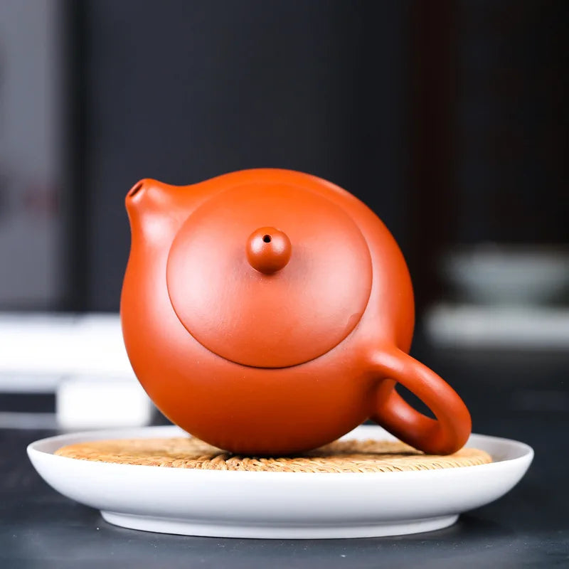 220ml Chinese Yixing Handmade Tea Pot Purple Clay Teapot Beauty Kettle Home Dahongpao Customized Teaware Tea Ceremony Tea Set