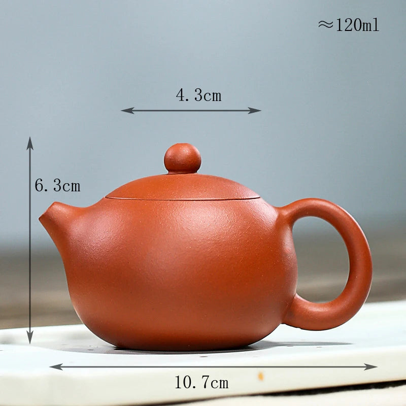 220ml Yixing Famous Purple Clay Teapots Handmade Tea Pot Raw Ore Green Mud Beauty Kettle Chinese Zisha Tea Set Teaware Gifts