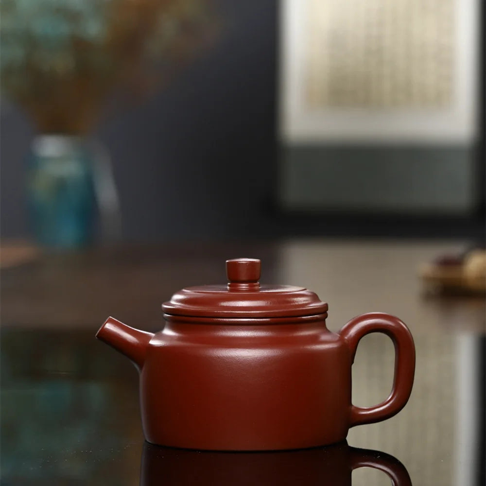 230CC Yixing Purple Clay Teapot Chinese Kettle Handmade Kung Fu Zisha Tea Set Puer Teaware