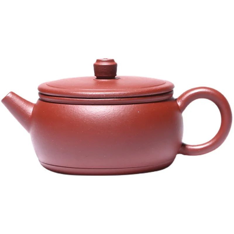 240cc Yixing Clay Teapot Elephant  Lid Household Kung Fu Teaware Ceramic Kettle Raw Ore Teapots Tea Ceremony Supplies