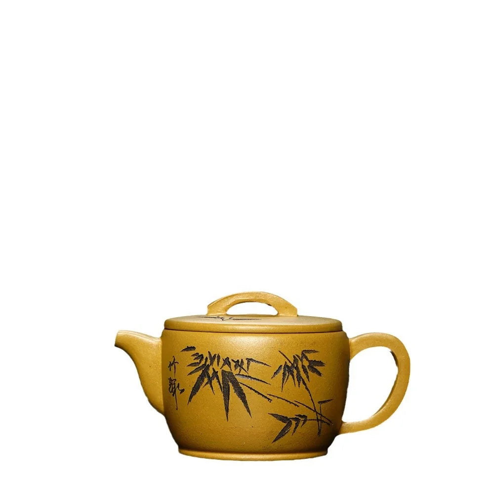 240cc Yixing Pumpkin Tea Pot Purple Clay Teapots Handmade Zisha Tea Set Authentic Teaware