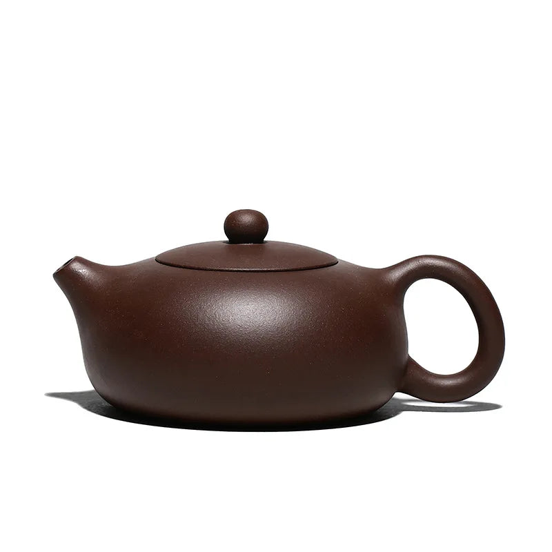 240ml Hand-painted Orchid Beauty Tea Infuser Yixing Purple Clay Tea Pot Raw Ore Zhu Mud Filter Teapot Chinese Zisha Tea Set