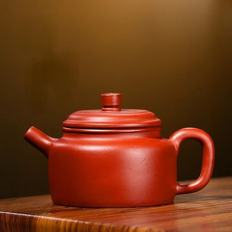 250ml Yixing Classic Tea Pot Purple Clay Ore Beauty  Kung Fu Teaware Kettle Raw Ore Teapots Tea Ceremony Supplies