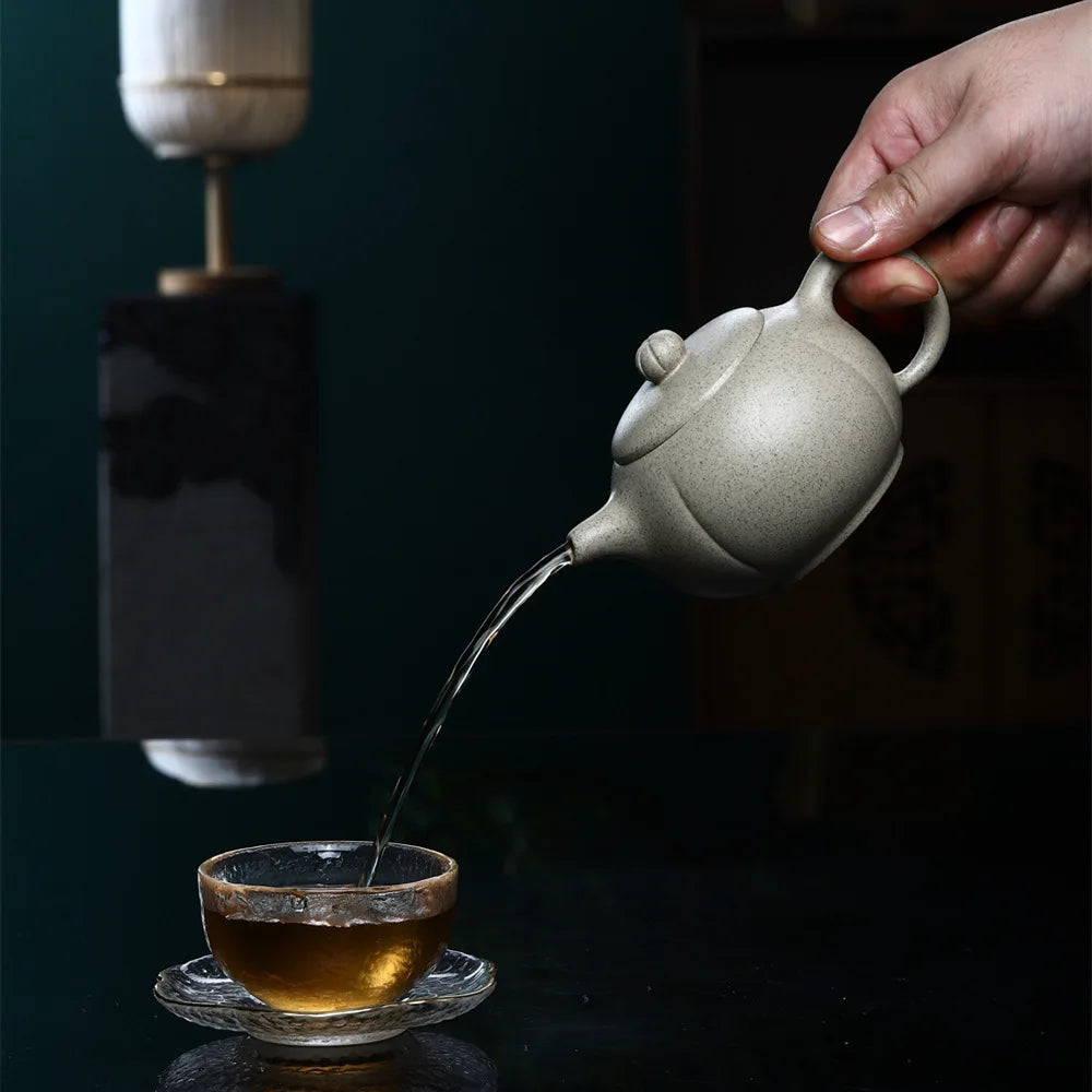 260cc Yixing Classic Xishi tea pots Purple Clay Teapot Handmade beauty kettle Teaware Chinese Tea Ceremony Customized Gifts