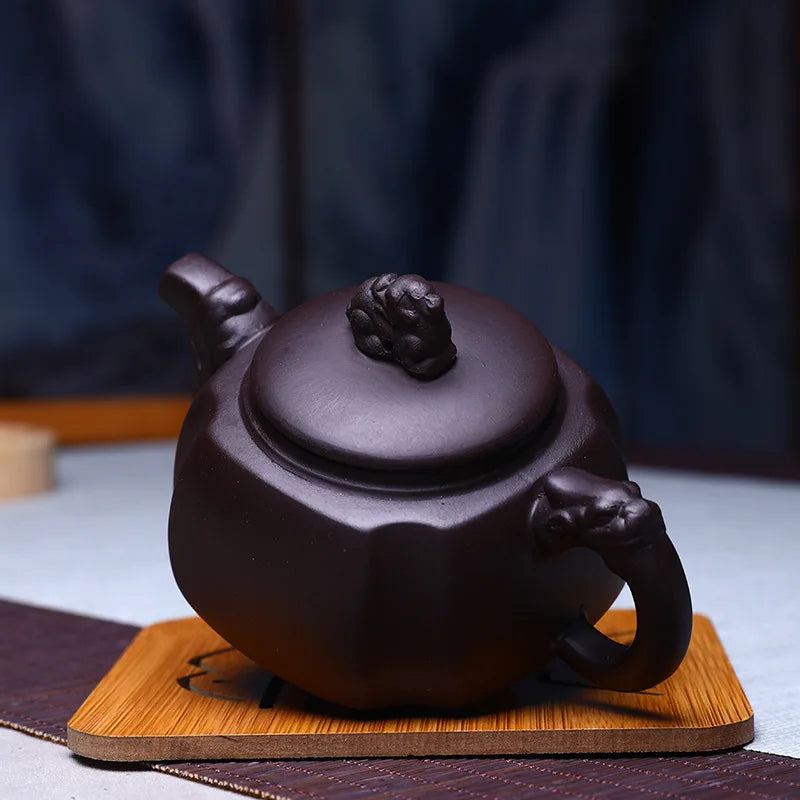 260ml Master Handmade Purple Clay Tea Pot Chinese Yixing Beauty Teapot Boutique Filter Tea Infuser Zisha Teaware