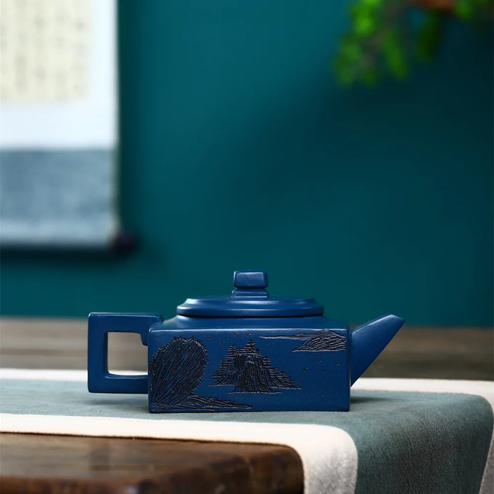 280cc Yixing clay teapot Hand made Tea Pot Health Pot Tianqing Mud Kung Fu Tea Set