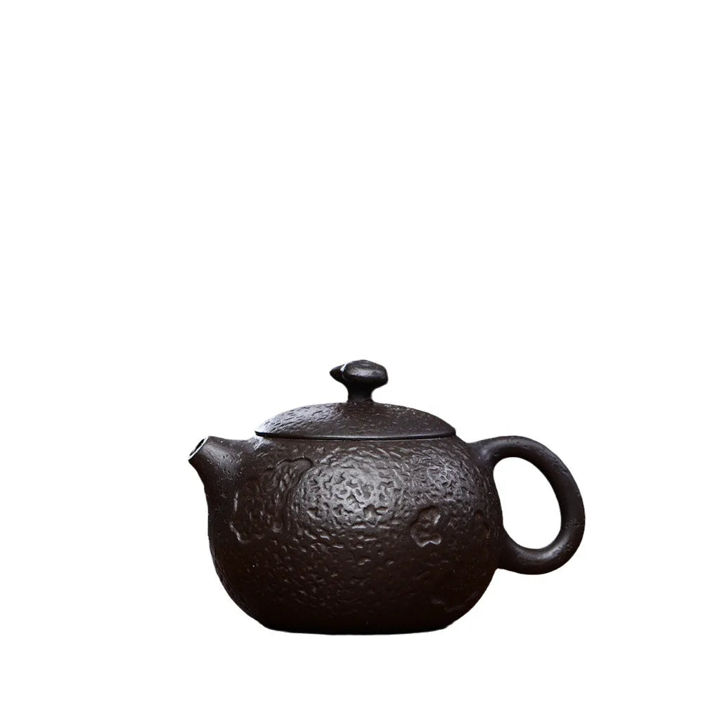 300cc Handmade Xishi Teapot with Original Ore Purple Clay Tea Kettle Authentic Tea Brewing Kung Fu Tea Pots Home Teaware Sets