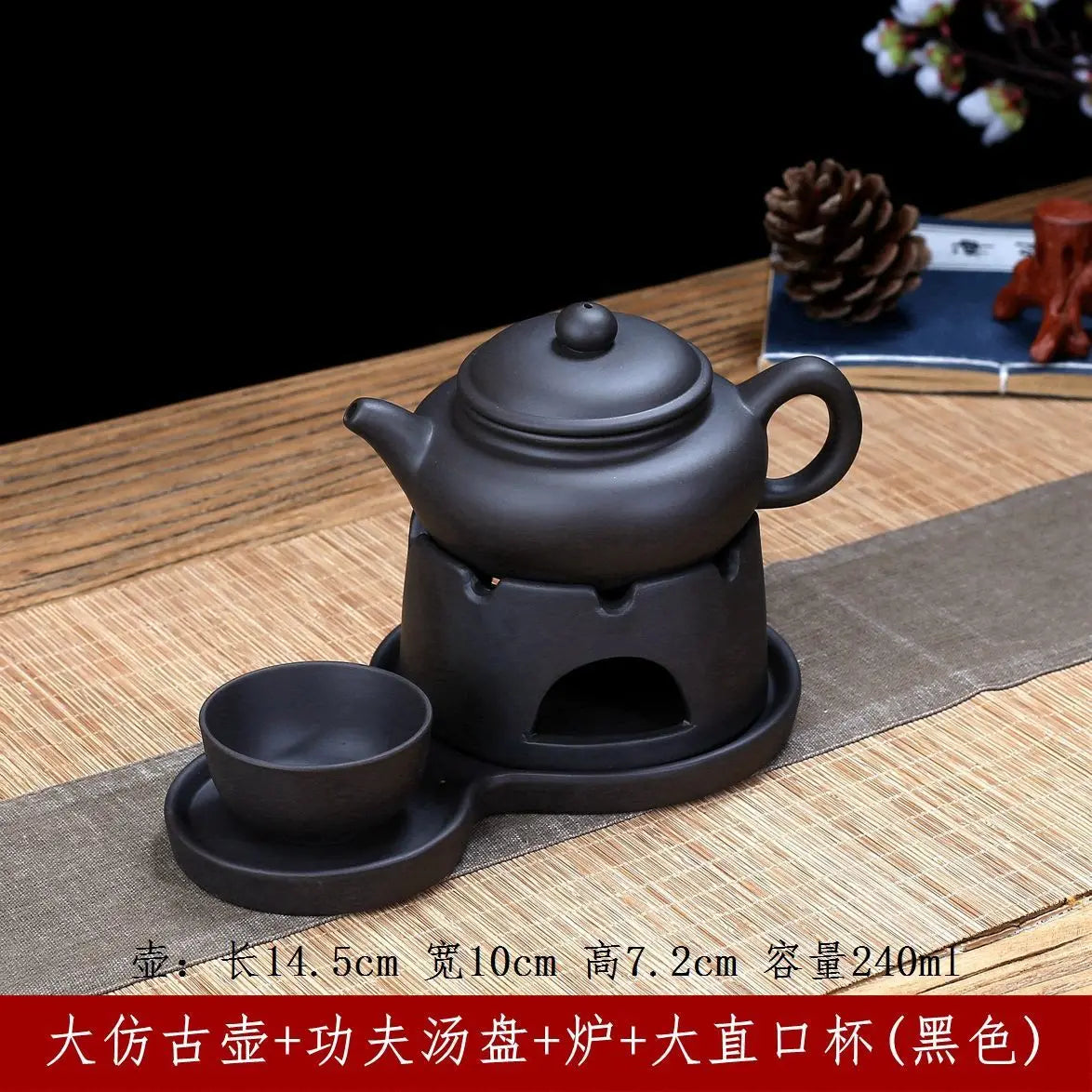 300cc Purple Clay Teapot Handmade Tea Set Pot Chinese Kung Fu Tea Pot Kettle Teapot Zisha Ceramic Pottery China Tea Set Pitcher
