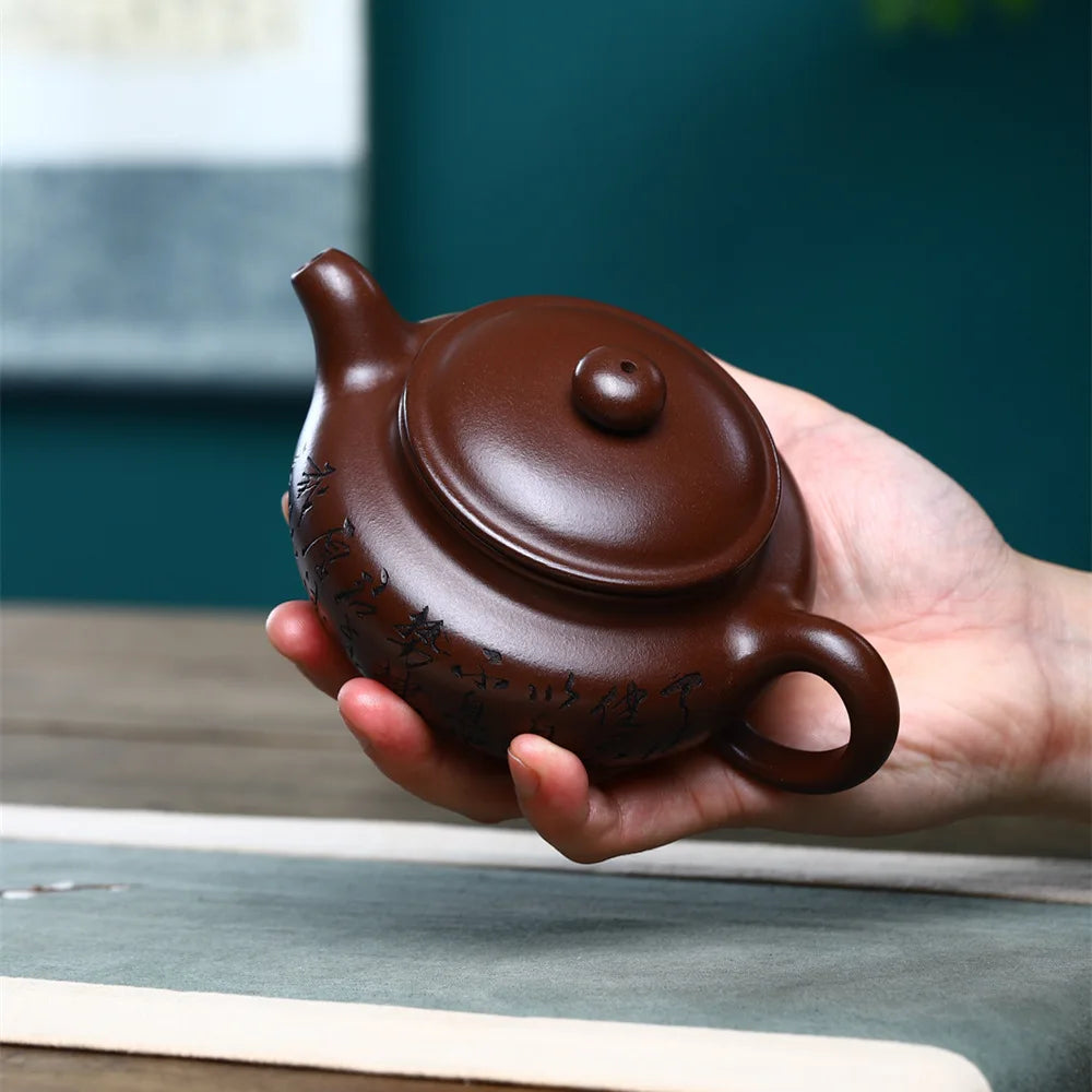 330cc Yixing Zisha Teapot Purple Clay Tea Pot Handmade Kung Fu Tea Set Teapots Chinese Ceramic Kettle Gift High Quality