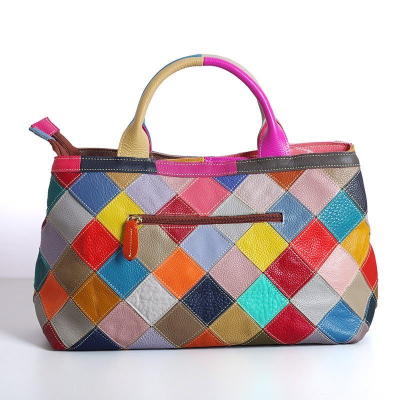 Genuine Top Layer Cowhide Fashionable Handbag for Women, New Arrival Unique Trendy Top Handle Shoulder Crossbody Purse, Stylish Casual Bag for Ladies