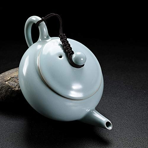 ESSISH teapot，Travel teapot，Ceramic teapot Set ，Porcelain teapot Set，Tea Maker for Loose Leaf Tea Travel，Tea Maker for l，Tea Sets for Adults with teapotoose Leaf Tea Mug (AG)
