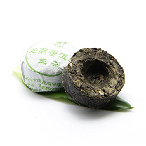 40pcs Uncooked Original Flavor Puerh Tea - Raw(Sheng) Mini Tea Tuo Cha -Yunnan Pu-erh Tea - Pu erh Tea - Puer Tea Loose Leaf-Compressed Pu'erh Tea-