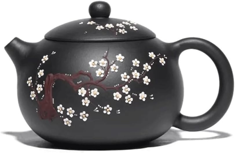 Sweden 400ml Purple Clay Teapot Mud Xishi Tea Pot Zisha High Capacity Plum Bossom Tea Kettle Home Tea Set