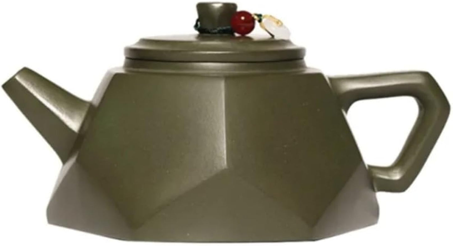 230ml Purple Clay Filter Tea Infuser Chinese Zisha Teaware Handmade Green Mud Tea Pot