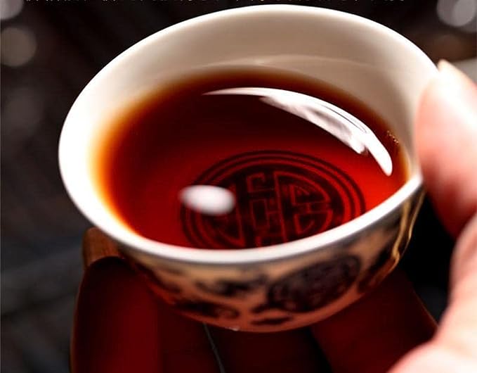 Yunnan 357g Pu-erh Tea Puerh Ripe Tea Wishful Seven Sub-Cake Shu Tea