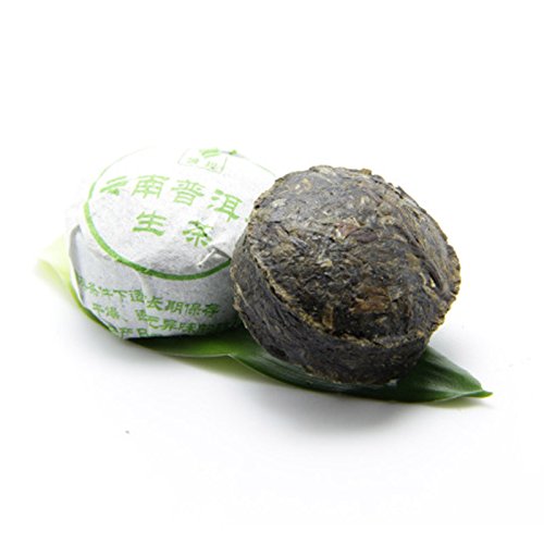 40pcs Uncooked Original Flavor Puerh Tea - Raw(Sheng) Mini Tea Tuo Cha -Yunnan Pu-erh Tea - Pu erh Tea - Puer Tea Loose Leaf-Compressed Pu'erh Tea-