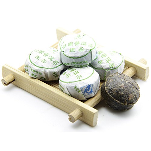 40pcs Uncooked Original Flavor Puerh Tea - Raw(Sheng) Mini Tea Tuo Cha -Yunnan Pu-erh Tea - Pu erh Tea - Puer Tea Loose Leaf-Compressed Pu'erh Tea-