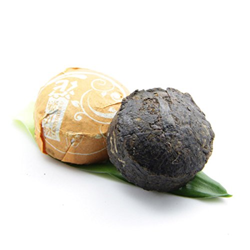 40pcs Cooked Orange Peel Flavor Puerh Tea - Ripe(Shu) Mini Tea Tuo Cha -Yunnan Shou Pu-erh Tea -Orange Peel Blended Pu erh Tea