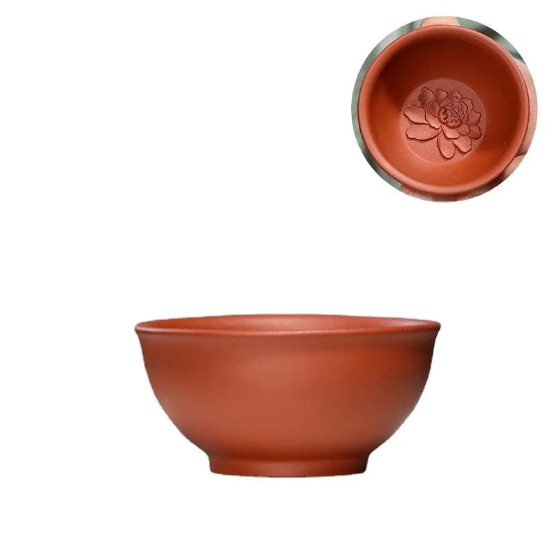 45ml Purple Clay Cup Chinese Tea Cup YiXing Teacup Hong Ni cup for tea
