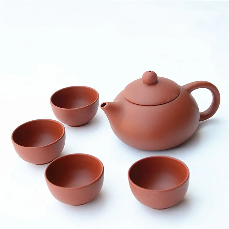 Wine Glasses Zisha Teaware Service Chinese Purple Clay Teapot Set Tea Infuser Handmade Teacup 230710