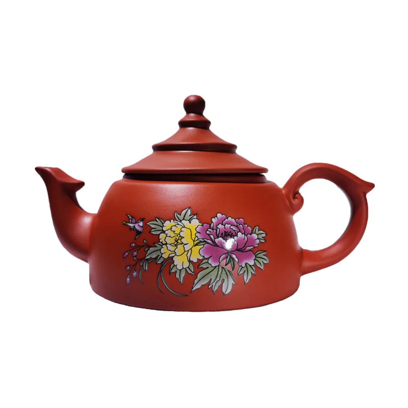 500CC Real Handmade Green Kettle Yixing Purple Clay Teapot Puer Tea Set Kung Fu Zisha Teaware