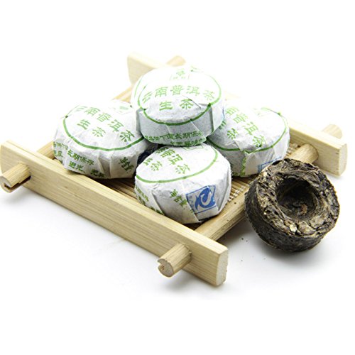 40pcs Uncooked Original Flavor Puerh Tea - Raw(Sheng) Mini Tea Tuo Cha -Yunnan Pu-erh Tea - Pu erh Tea - Puer Tea Loose Leaf-Compressed Pu'erh Tea-