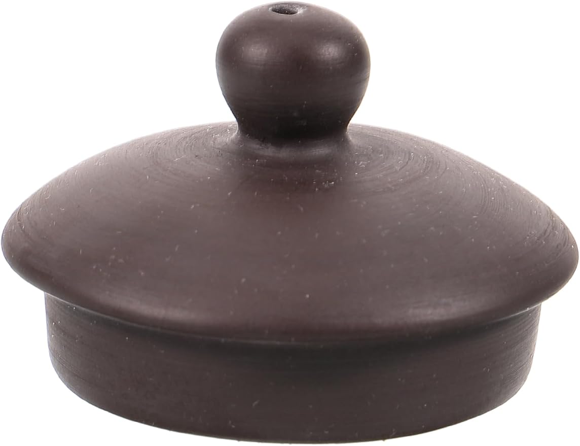 IWOWHERO purple clay teapot lid chinese teapot vintage tea kettle vintage accessories tea infuser lid water kettle cover zisha clay pot replacement lid for tea kettle teapot supplies Japan