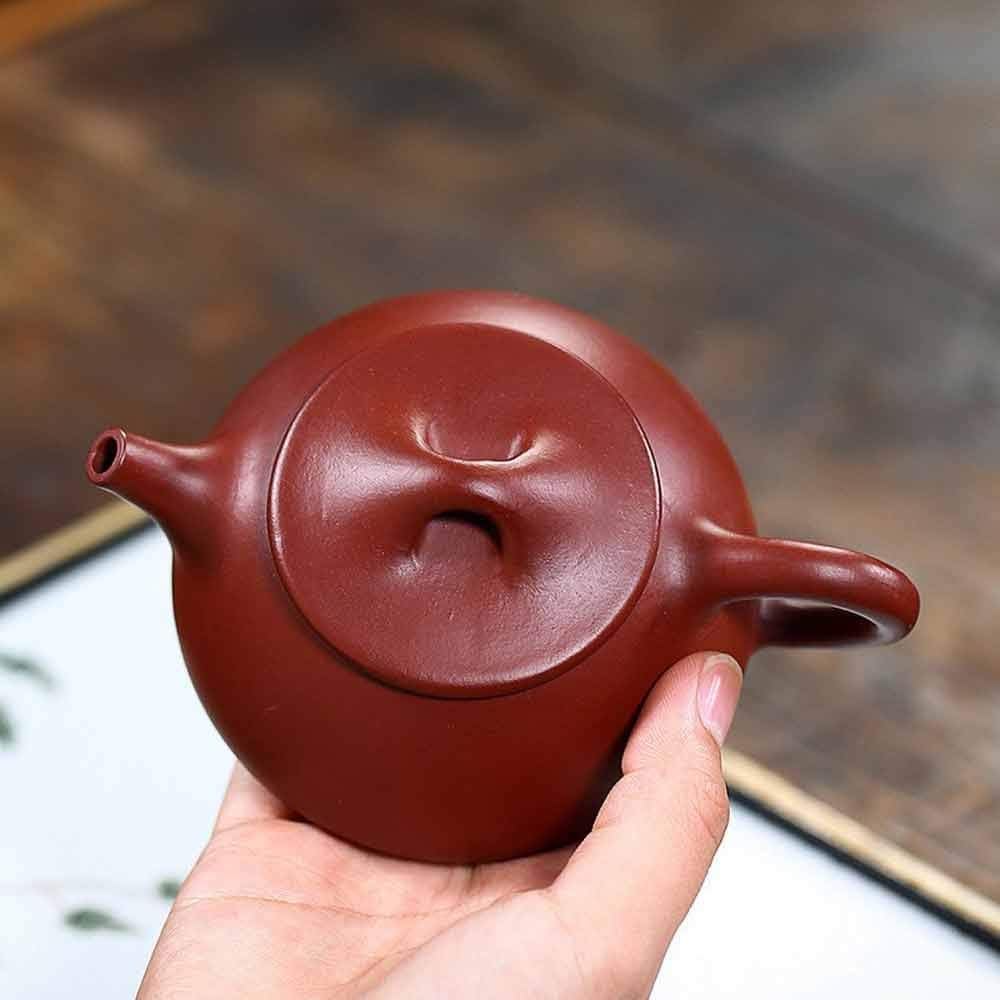 MIKMAX Teapot Teapot Genuine Black Clay Zisha Shipiao Pot Infusers Loose Tea