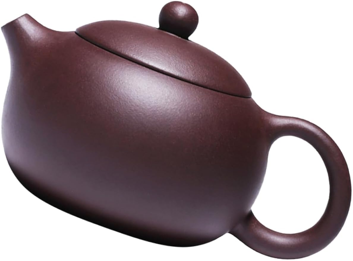 FUOYLOO Clay Teapot Purple Sand Teapot Chinese Ceramic Genuine Clay Japanese Teapot Zisha Teapot Kung Fu Chinese Teapot Clay Loose Leaf Tea Maker Shih Tzu Pot Office Vintage Purple Clay