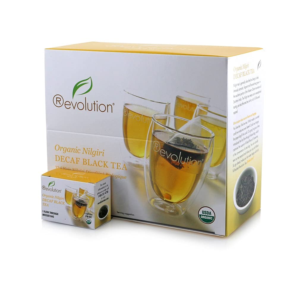 Revolution Tea - Mesh Infuser Full Leaf Tea - Organic Green Tea - 30 Bags