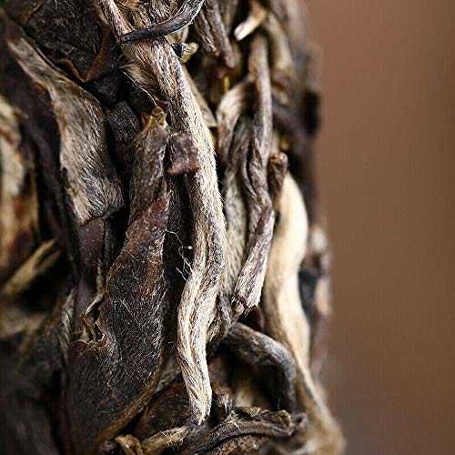 FullChea - 2019 Raw Pu-erh Tea Cake - Pu Erh Tea Loose Leaf - Sheng Puerh From Mountain Tea Tree - Healthy Tea - 14.11oz / 400g