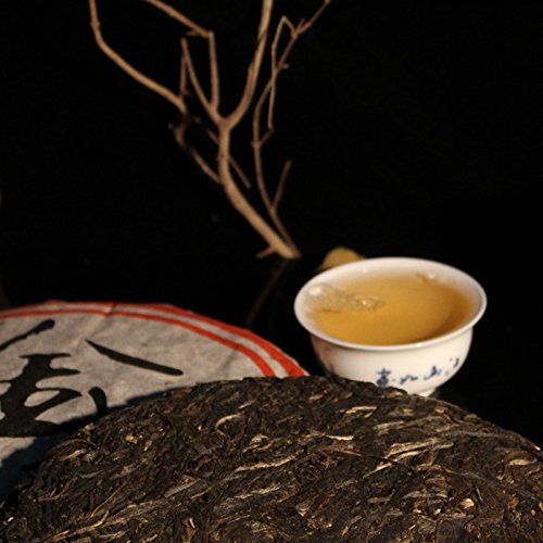 2006yr Classical Raw Puerh Tea - (150cups)Yi Wu Arbor Old Large Tree Uncook Puer Tea - Sheng Pu erh Tea cake - Yunnna Pu'erh Tea-Green Puerh Tea-Chinese Tea Cake-357g/12.6oz