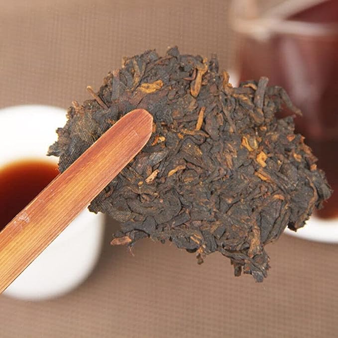 Kong Que Zhi Xiang Puerh Tea Chinese Tea Premium Ripe Tea Yunnan Pu'er Tea 357g