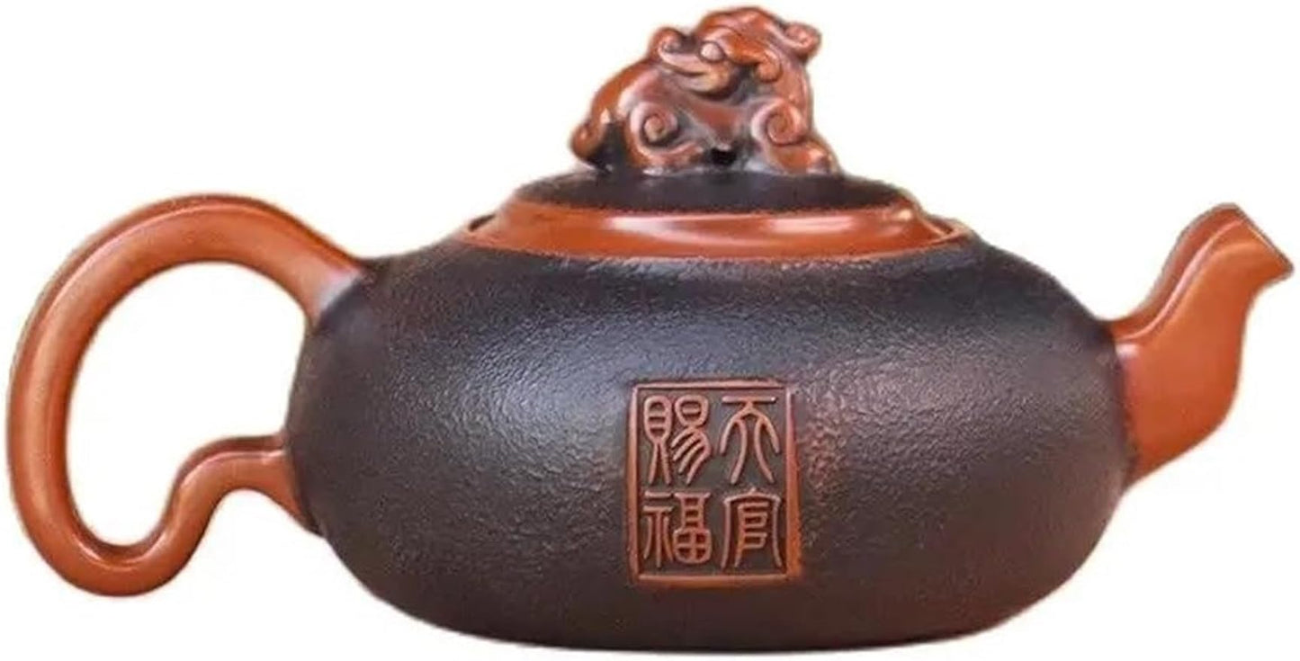 Afternoon Tea Set Handmade Master Textures Carving Filling Tea Pot Kung Fu Tea Set Drinkware Tea Ceremony Tea Set for Adults