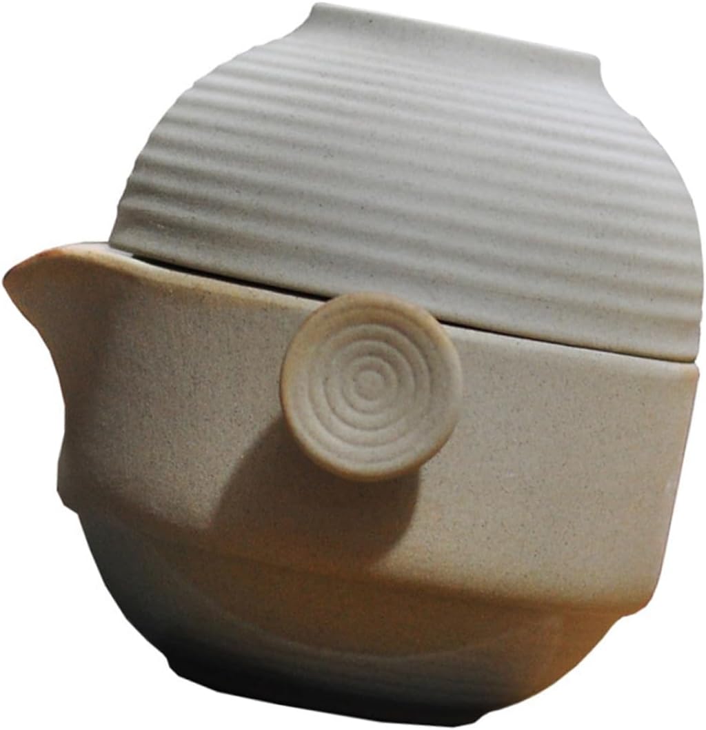 MAGICLULU 1 Set Set Teapot Tea Kettle Pot Zisha Tea Pot Loose Leaf Tea Kettle Ceramic Tea Vintage Fine Bone China Mugs Portable Tea Kettle Tea Cup Pottery Purple Clay Drinking Cup Travel