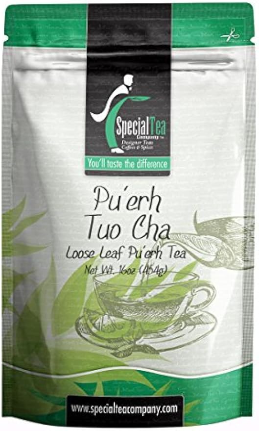 Special Tea Pu'Erh Tuo Cha Tea, 16 Ounce