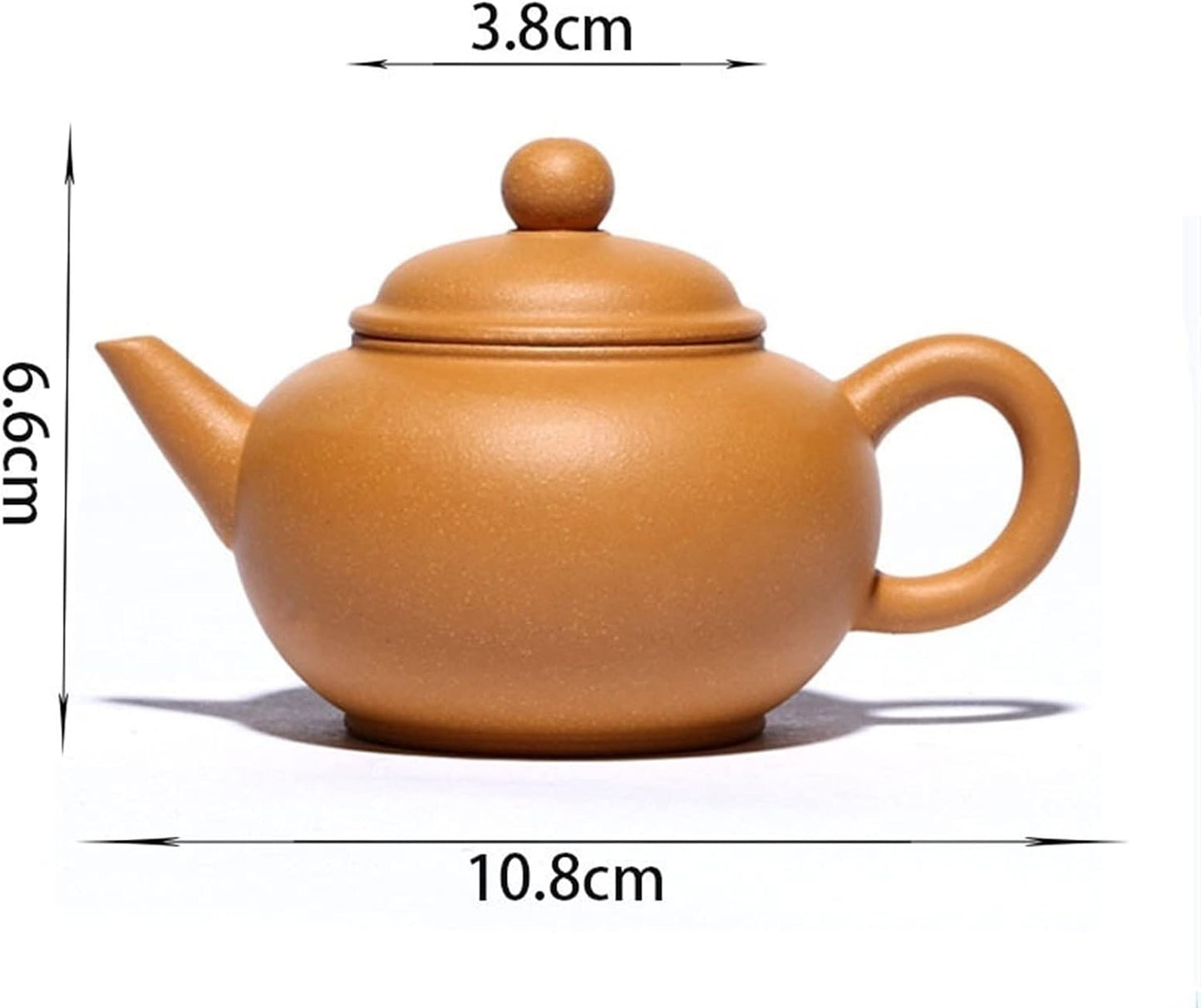 INEOUT Teapot Zisha teapot household teapot handmade ball hole raw ore teapot