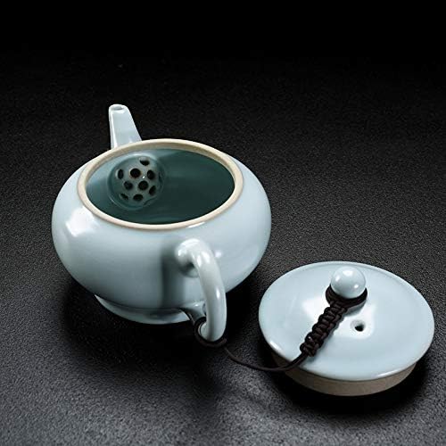 ESSISH teapot，Travel teapot，Ceramic teapot Set ，Porcelain teapot Set，Tea Maker for Loose Leaf Tea Travel，Tea Maker for l，Tea Sets for Adults with teapotoose Leaf Tea Mug (AG)